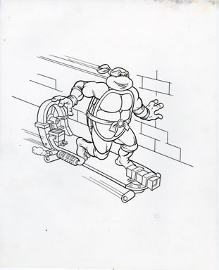 GILL FOX - TEENAGE MUTANT NINJA TURTLES: SKATEBOARD ART