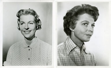 BETTY FIELD -2 VINTAGE PUBLICITY STILLS 1956 TELEVISION
