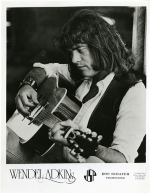 WENDEL ADKINS - PUBLICITY PHOTO (1975)