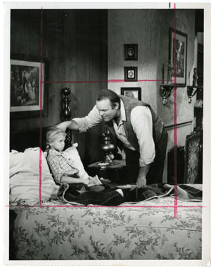BONANZA - HOSS / DAN BLOCKER VINTAGE PUB. STILL (1965)