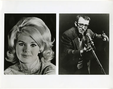 WOODY ALLEN / CONNIE STEVENS VINTAGE PUBLICITY STILL