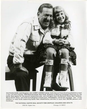 JACK KLUGMAN / EASTER SEAL SOCIETY PUB PHOTO C. HUCKEL