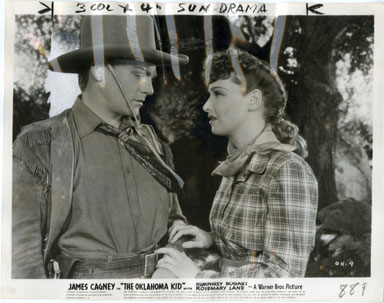 JAMES CAGNEY - OKLAHOMA KID PUBLICITY STILL (1) 1939