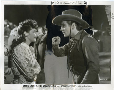 JAMES CAGNEY - OKLAHOMA KID PUBLICITY STILL (2) 1939