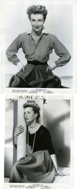 JOAN CAMDEN / CAPTIVE CITY - 2 VINTAGE PUB. STILLS 1952