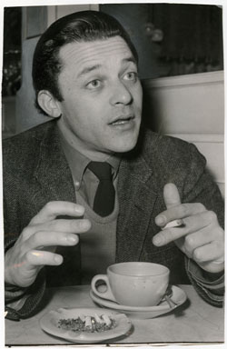 CONRAD BROMBERG (PLAYWRIGHT) - VINTAGE PUB STILL 1964