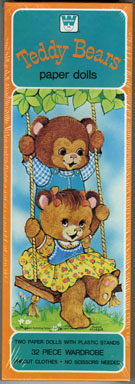 TEDDY BEARS PAPER DOLL SET (1979) FACTORY-SEALED IN BOX