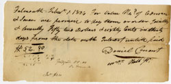 1804 AMERICAN COLONIAL DOCUMENT - PROMISARY NOTE
