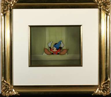 FANTASIA - MICKEY MOUSE PRODUCTION ANIMATION CEL (1940)