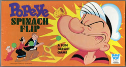 POPEYE SPINACH FLIP BOARD GAME (Whitman 1969) OLIVE OYL