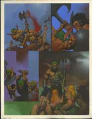SIMON BISLEY - 2000 AD PROG #695 Pg 16 ORIG ART SLAINE