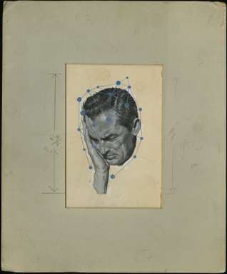 BERNARD D'ANDREA -A WOMAN'S PRICE ILLUSTRATION ORIG ART