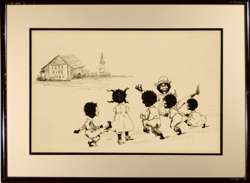 MART - Set of 2 Orig. ILLUSTRATIONS for JUDGE - 1904