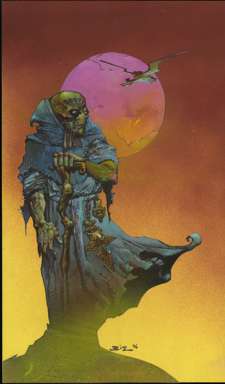 SIMON BISLEY - ALIEN NOMAD ORIGINAL PAINTED ART (1996)