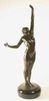 The STAR  Bronze Statue - After HARRIET FRISHMUTH