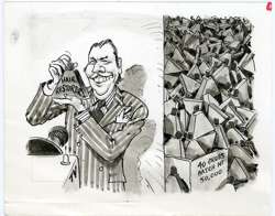 HARRY NORTH Org Art MAD #247 LIMITED OFFER - LIE! 1984