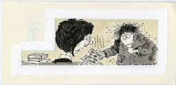 PAUL COKER JR. - MAD #232 P: POVERTY ORIGINAL ART 1982