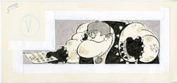 PAUL COKER JR. - MAD #232 V: VIOLENCE ORIG ART 1982