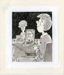 PAUL COKER JR. - MAD #232 W: WOODROW WILSON ORIG ART