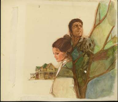 BARON VON LIND - McCALLS MAGAZINE ILLO ORIG ART ROMANCE