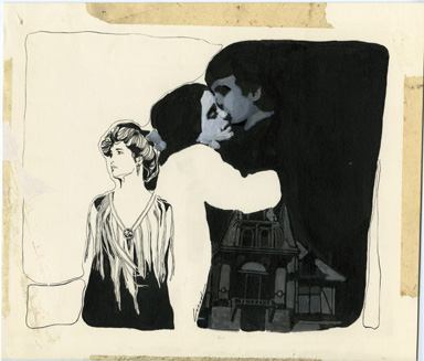 BARON VON LIND - McCALLS MAG ILLO ORIG ART MAN & WOMAN