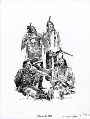 CHARLES SHAW - CALAMITY JANE  PAGE 66 ORIG ART DISNEY