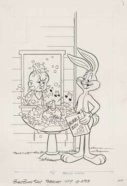 PETE ALVARADO - BUGS BUNNY #207 ORIG COVER ART (1979)