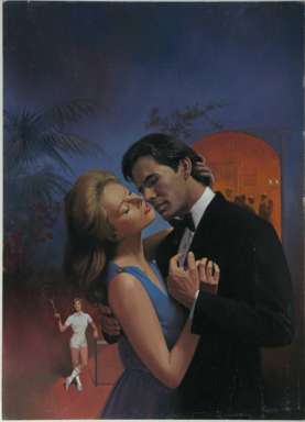 FRANCO ACCORNERO - ORIGINAL ROMANCE COVER Art - Tennis