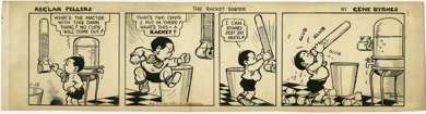 GENE BYRNES - REG'LAR FELLERS DAILY ORIGINAL ART 1930s