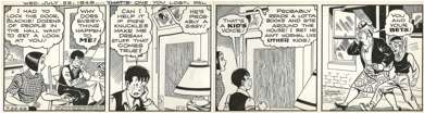 CHARLIE PLUMB - ELLA CINDERS DAILY ORIGINAL ART 7-22-42