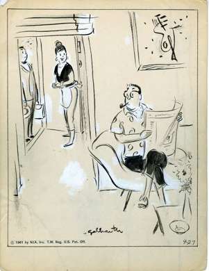 WILLIAM GALBRAITH Org SIDE GLANCE COLLECTION AGENT 1961