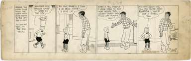 WALTER BERNDT - SMITTY DAILY ORIGINAL ART 3-24-30