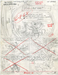 DEL CONNELL - UNCLE SCROOGE #78 Orig Prelim Art - 1968