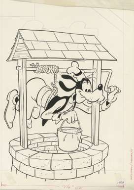 GOOFY: A GAGGLE OF GIGGLES Orig COVER ART - 1978