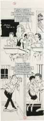 BOB JONES Orig MAD #294 Art EAVESDROPPER- DAD of my KID