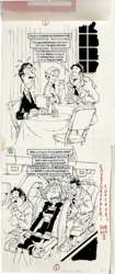 BOB JONES Orig MAD #294 Art EAVESDROPPER - MUSTAFA