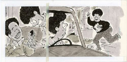 PAUL COKER JR. - MAD #231 KEYS TO THE CAR ORIG ART