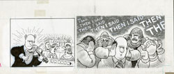 AL JAFFEE -MAD #259 BAD HABIT ENDERS: TALK  ORIG ART