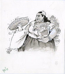 HARRY NORTH - MAD #306 CONVERSATIONAL SPANISH ORIG ART