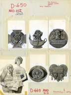 AL JAFFEE - MAD #206 MAD MEDALS: STUDENTS ORIG ART