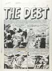 JACK DAVIS - IMPACT #3 Complete 6-PG Story Original ART, "THE DEBT"