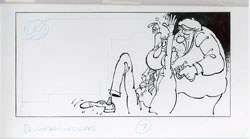 PAUL COKER JR. - MAD #300 MUGGER DECORUM ORIGINAL ART