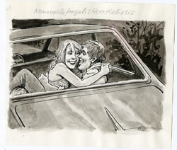 HARRY NORTH - MAD #224 MONONUCLEOSIS ORIGINAL ART