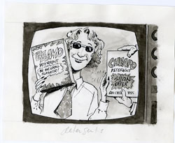 HARRY NORTH - MAD #224 DETERGENT TV COMMERCIAL ORIG ART