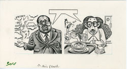 RICK TULKA - MAD #304 COLD SOUP ORIGINAL PENCIL ART