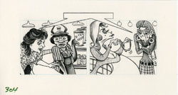 RICK TULKA - MAD #304 BRA SIZE ORIG PENCIL ART