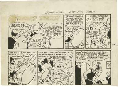 ALFRED ABLITZER -GREEN HORNET #35 p46 (TOP) ORIG ART