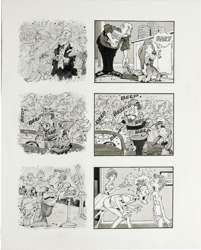 BOB JONES - MAD #308 CONSUMER FANTASY PAGE 2 ORIG ART