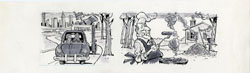 BOB JONES - MAD #207 AIR POLLUTION  ORIGINAL ART