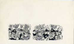 BOB JONES - MAD #207 COPS ON STRIKE ORIGINAL ART
